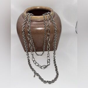 F.A.I.T.H. Elegant Silver Chain Necklace